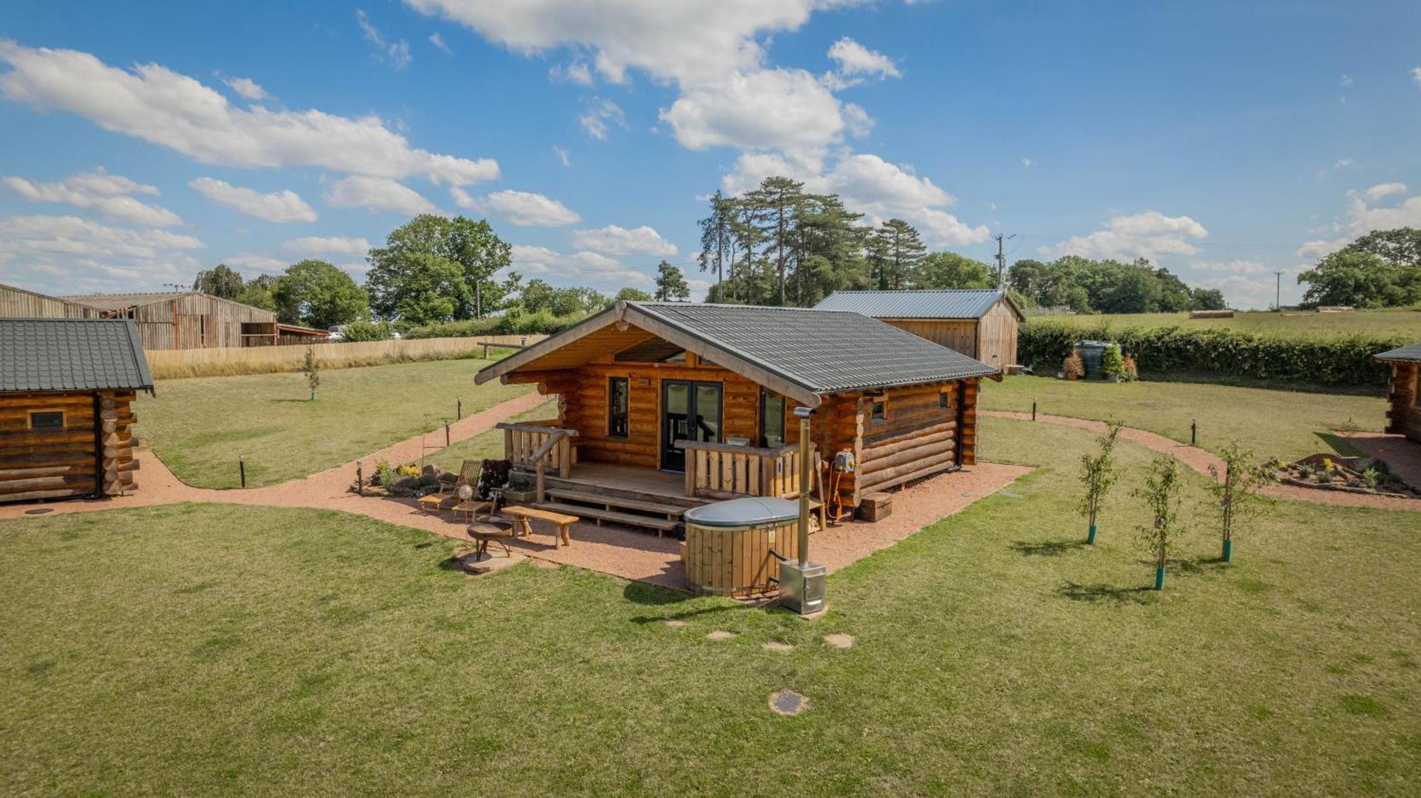Rowan - Tedstone Log Cabins Bromyard Bagian luar foto