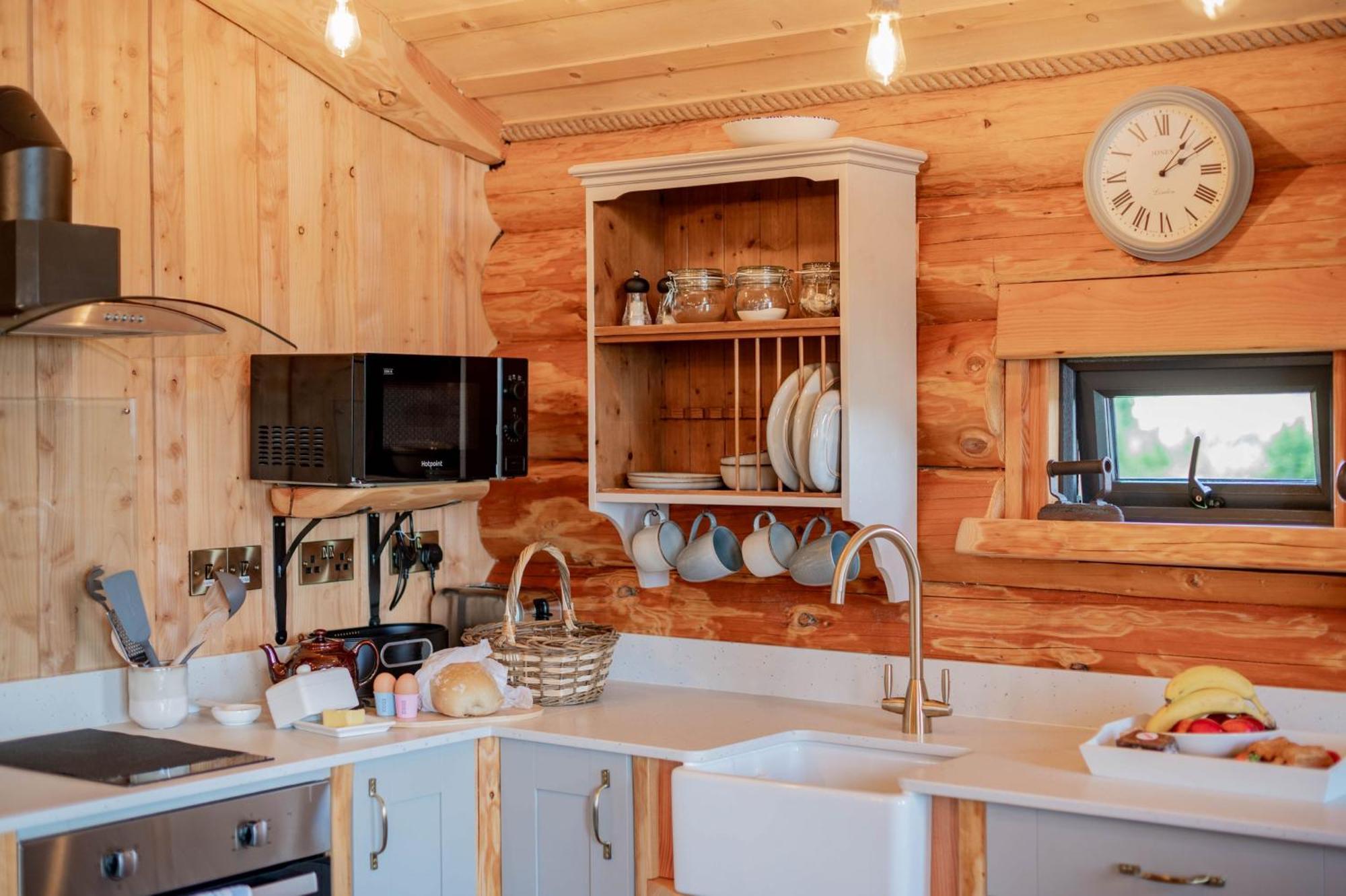 Rowan - Tedstone Log Cabins Bromyard Bagian luar foto