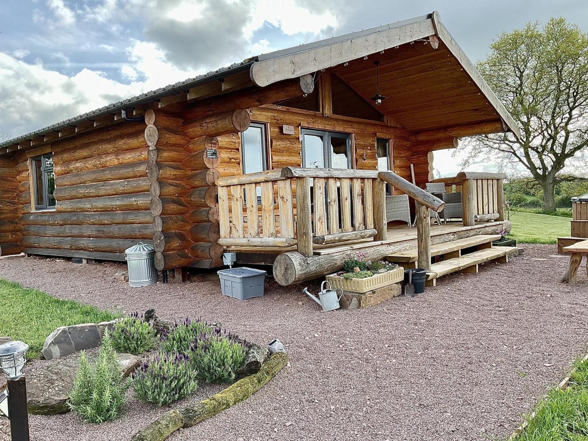 Rowan - Tedstone Log Cabins Bromyard Bagian luar foto