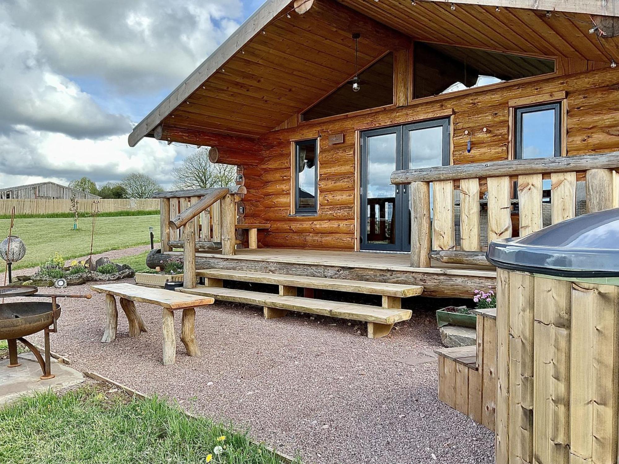 Rowan - Tedstone Log Cabins Bromyard Bagian luar foto
