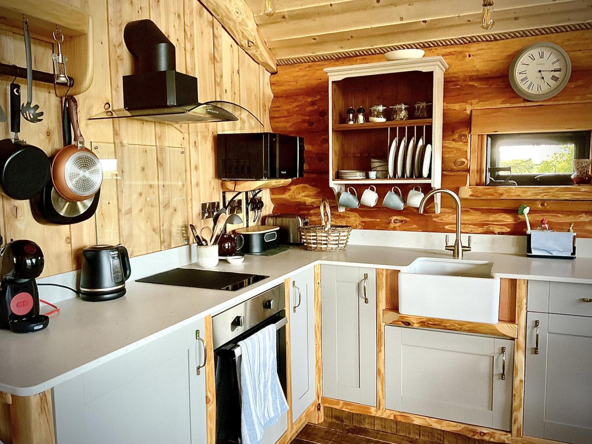 Rowan - Tedstone Log Cabins Bromyard Bagian luar foto